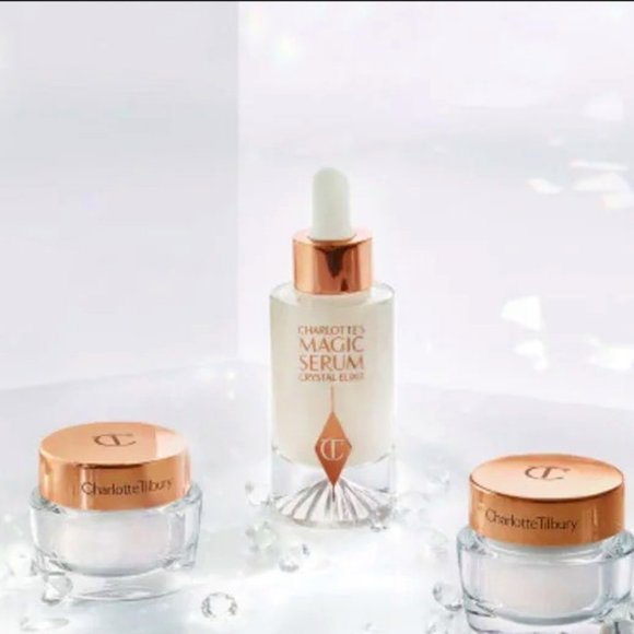 🆕 NIB 🌟 Charlotte Tilbury 3 magic steps to perfect-looking skin set - Picture 2 of 2